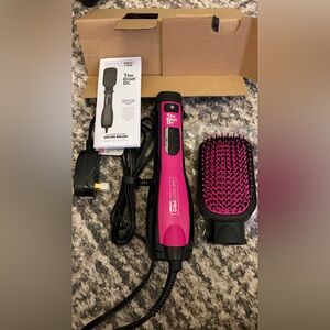 INFINITIPRO The Knot Dr. Pink Hot Air Straightening Brush